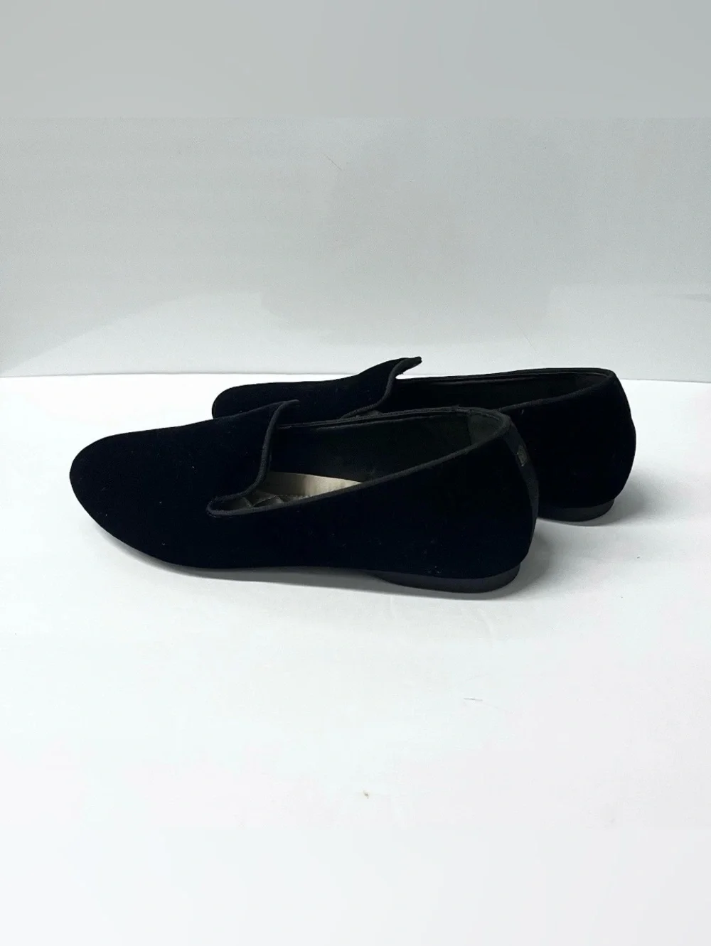 Birdies The Starling Loafers Women’s Size 7.5 black velvet flat shoes